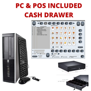 Point of Sale System PC - Cash Drawer - POS software Included