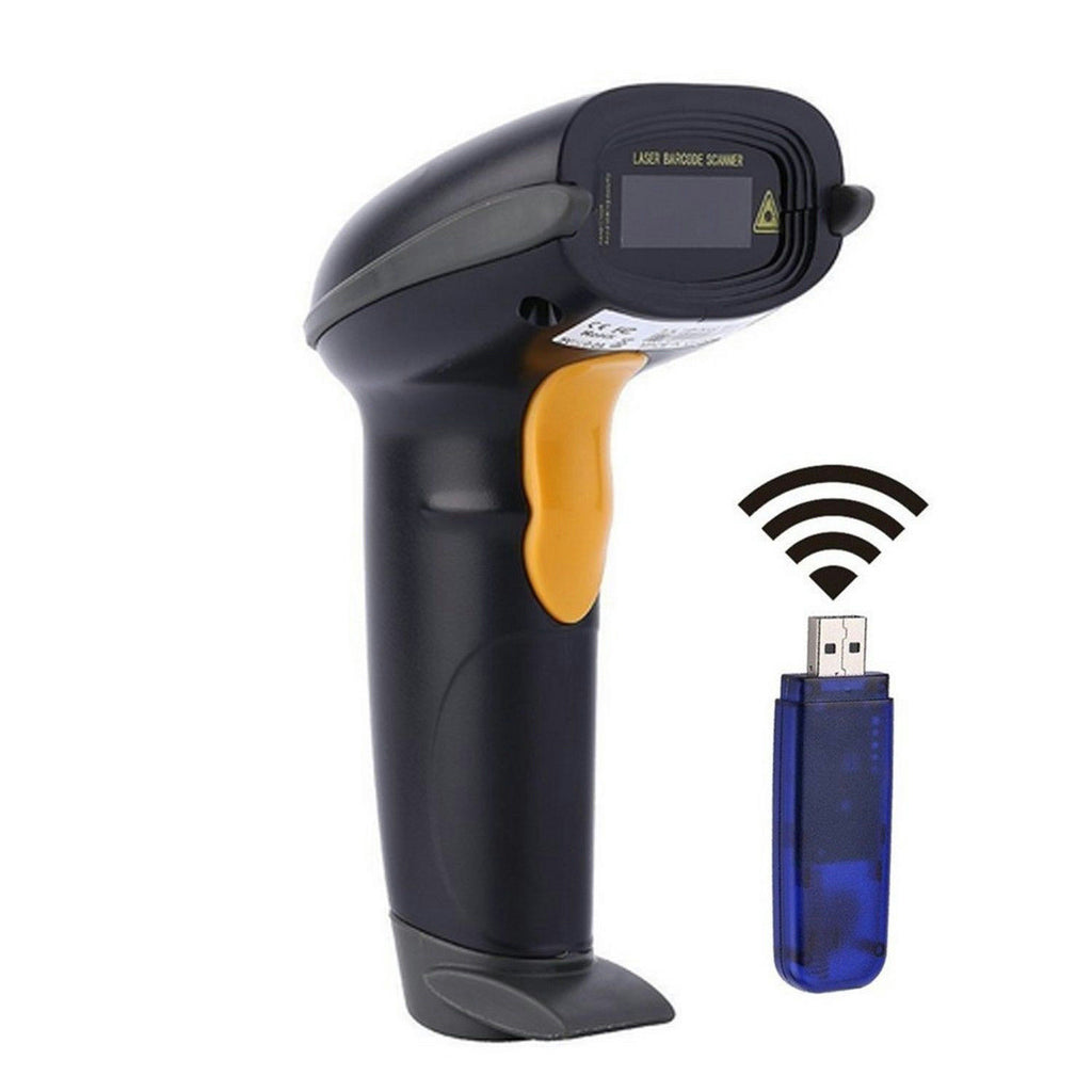 Laser USB Wireless Barcode Scanner for Point of Sale System