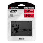 Kingston A400 / 2.5" 240GB SSD (SA400S37/240G) + Kingston USB-C Key 32GB (DT70/32GBCR) with 3 POS software installed: Retail/Salon/Restaurant and CD Included