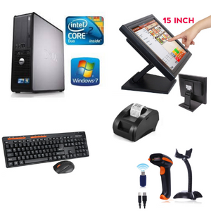 Low price Full POS all-in-one Point of Sale System Combo Kit Retail Store Dell